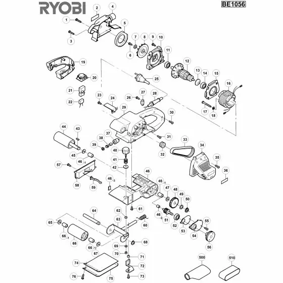 Homelite CWE1836  Discontinued Spare Part Type: 1000084130